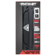 Patriot Memory Viper Steel PVS416G360C8 atminties modulis 16 GB 1 x 16 GB DDR4 3600 MHz