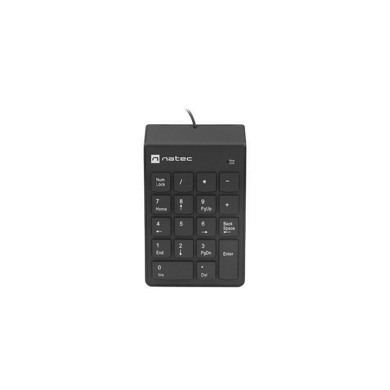 NATEC NUMERIC KEYBOARD GOBY 2 USB BLACK