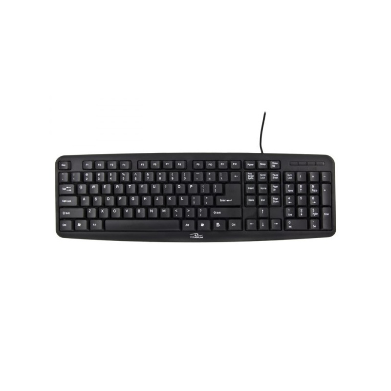 Esperanza TK102 keyboard PS / 2 Black