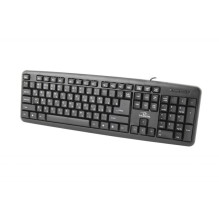 Esperanza TKR101 klaviatūra Office USB QWERTY anglų, rusų juoda