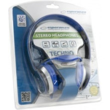 Esperanza EH145B ausinės / ausinės Wired Head-band Music Blue