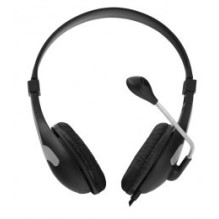 Esperanza EH158K headphones / headset Head-band Black, Grey