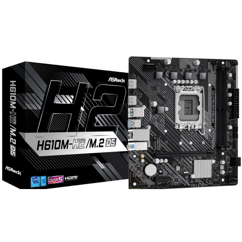 ASRock H610M-H2 / M.2 D5 motherboard