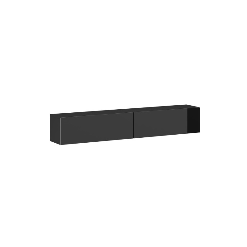 Cama TV Stand VIGO '180' 30 / 180 / 40 black / black gloss