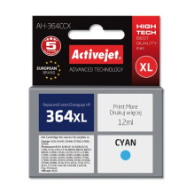 Activejet AH-364CCX Ink Cartridge (replacement for HP 364XL CB323EE Premium 12 ml cyan)