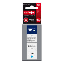 Activejet AH-912CRX Ink Cartridge (replacement for HP 912XL 3YL81AE Premium 990 pages cyan)