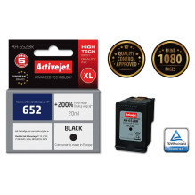 Activejet AH-652BR ink (replacement for HP 652 F6V25AE Premium 20 ml black)