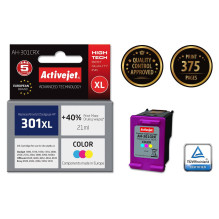 Activejet AH-301CRX Ink (HP 301XL CH564EE compatible Premium 21 ml color)