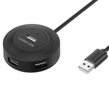 Ugreen HUB 4in1 USB-A - 4xUSB-A 2.0 480Mb / s 1m black (CR106)