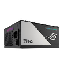 ASUS ROG -LOKI-1200T-SFX-L-GAMING maitinimo blokas 1200 W 20+4 kontaktų ATX juodas, sidabrinis