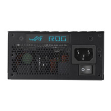 ASUS ROG -LOKI-1200T-SFX-L-GAMING maitinimo blokas 1200 W 20+4 kontaktų ATX juodas, sidabrinis