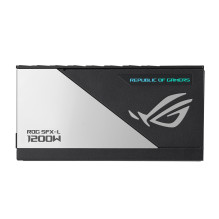 ASUS ROG -LOKI-1200T-SFX-L-GAMING maitinimo blokas 1200 W 20+4 kontaktų ATX juodas, sidabrinis