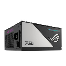 ASUS ROG Loki SFX-L 750W platininis maitinimo blokas 20+4 kontaktų ATX juodas, sidabrinis