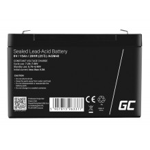 Green Cell AGM40 UPS battery Sealed Lead Acid (VRLA) 6 V 15 Ah