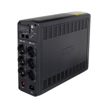 CyberPower CP1600EPFCLCD uninterruptible power supply (UPS) Line-Interactive 1.6 kVA 1000 W 6 AC outlet(s)