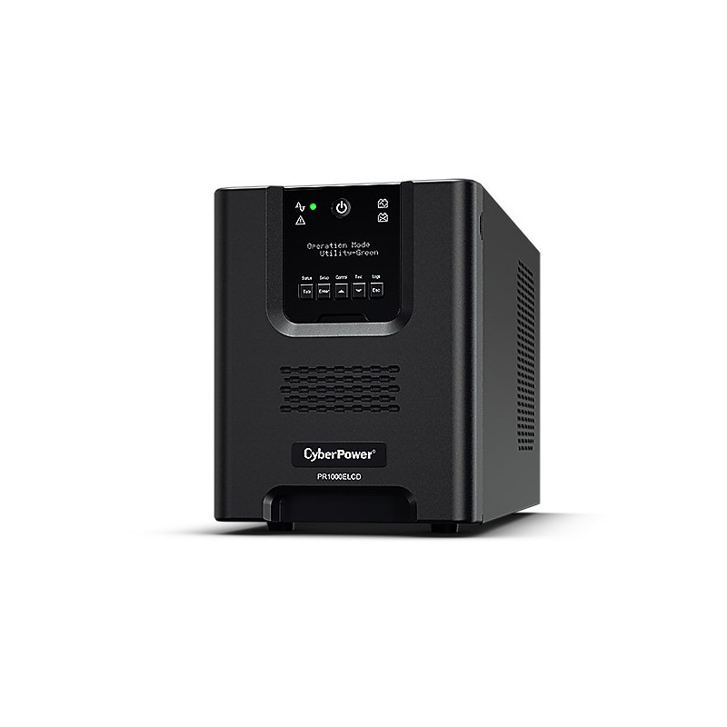 CyberPower PR1000ELCD uninterruptible power supply (UPS) Line-Interactive 1 kVA 900 W 8 AC outlet(s)