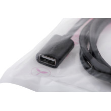 UNITEK Y-C450GBK USB laidas 2 m USB 2.0 USB A Juodas