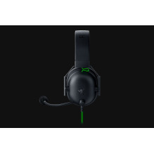 „Razer Blackshark V2 X“ laisvų rankų įranga su laidine ausine žaidimams, juoda, žalia