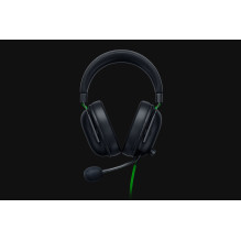 „Razer Blackshark V2 X“ laisvų rankų įranga su laidine ausine žaidimams, juoda, žalia