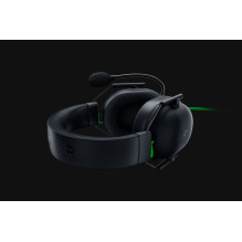 „Razer Blackshark V2 X“ laisvų rankų įranga su laidine ausine žaidimams, juoda, žalia