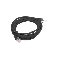 Lanberg PCU5-10CC-0300-BK networking cable Black 3 m Cat5e U / UTP (UTP)