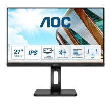 AOC Q27P2Q LED display 68.6 cm (27&quot;) 2560 x 1440 pixels Quad HD Black