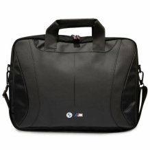 BMW Carbon&amp;Perforated bag for a 16&quot; laptop - black