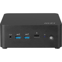 MSI Cubi NUC 1M-001EU Intel Core 7 150U 16 GB DDR5-SDRAM 1 TB SSD Windows 11 Pro 0.84L dydžio PC Mini PC barebone Black