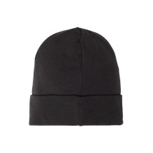 Buff Heavyweight Merino Wool Hat Loose Winter Cap - Black