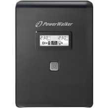 PowerWalker VI 2000 LCD 2 kVA 1200 W 2 kintamosios srovės lizdas (-iai)