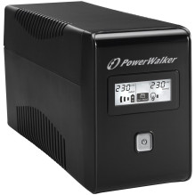 PowerWalker VI 850 LCD nepertraukiamo maitinimo šaltinis (UPS) Line-Interactive 0,85 kVA 480 W