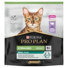 PURINA Pro Plan Sterilised Renal Turkey - dry cat food - 400g