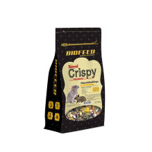 BIOFEED Royal Crispy Premium Chinchilla&amp;Degu - food for chinchillas and degu - 750g