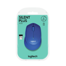 MOUSE LOGITECH M330 SILENT PLUS BLUE