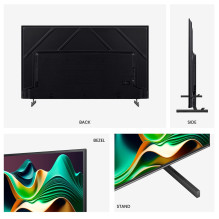 Hisense 65U6NQ televizorius 165,1 cm (65 colių) 4K Ultra HD Smart TV Wi-Fi pilka 600 cd / m²