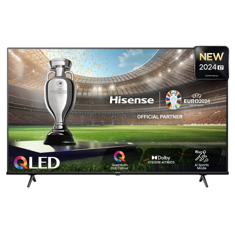 Hisense 55E7NQ TV 139.7 cm (55&quot;) 4K Ultra HD Smart TV Wi-Fi Black 330 cd / m²