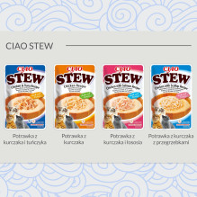 INABA Ciao Stew Chicken - cat treats - 40g