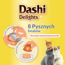 INABA Dashi Delights chicken tuna &amp; salmon bouillon - cat treat - 70g