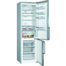 Bosch Serie 4 KGN397IEQ fridge-freezer Freestanding 368 L E Stainless steel