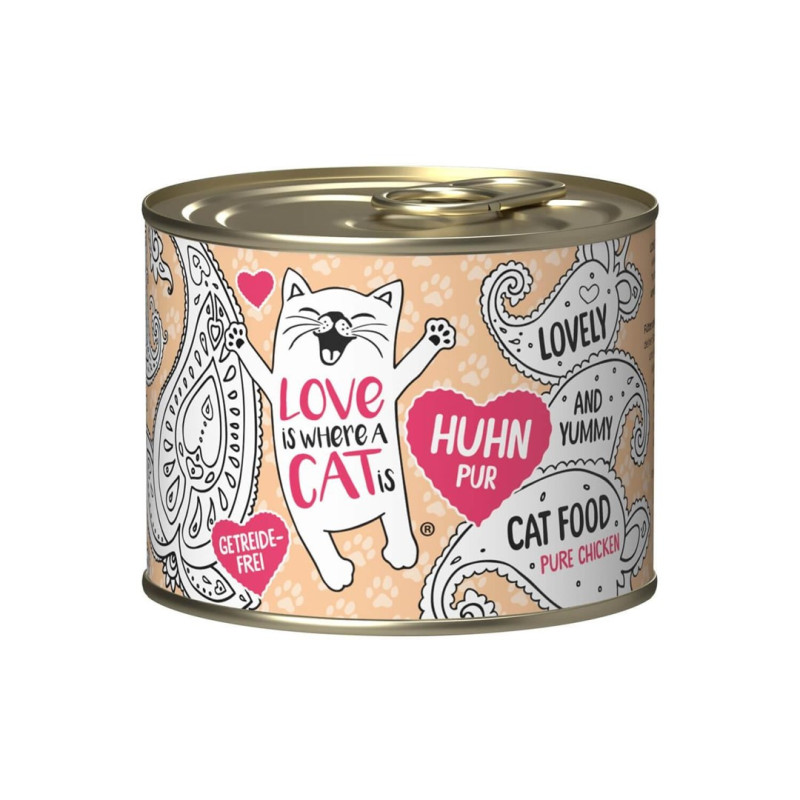 LOVE IS WHERE A CAT IS® Chicken - wet cat food - 200g