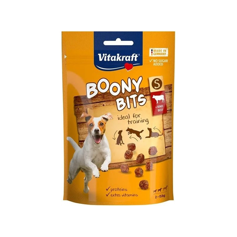 VITAKRAFT Boony Bits with Beef S - dog treat - 90g