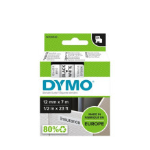 DYMO D1 Standard - Black on White - 12mm