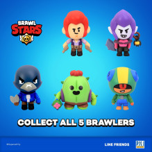 BRAWL STARS S1 VEIKSMŲ FIGŪRĖS 11cm - COLT