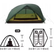 Naturehike hiking tent NH17T012 - green