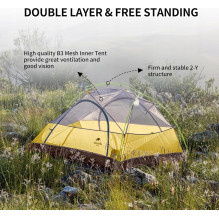 Naturehike hiking tent NH17T012 - green