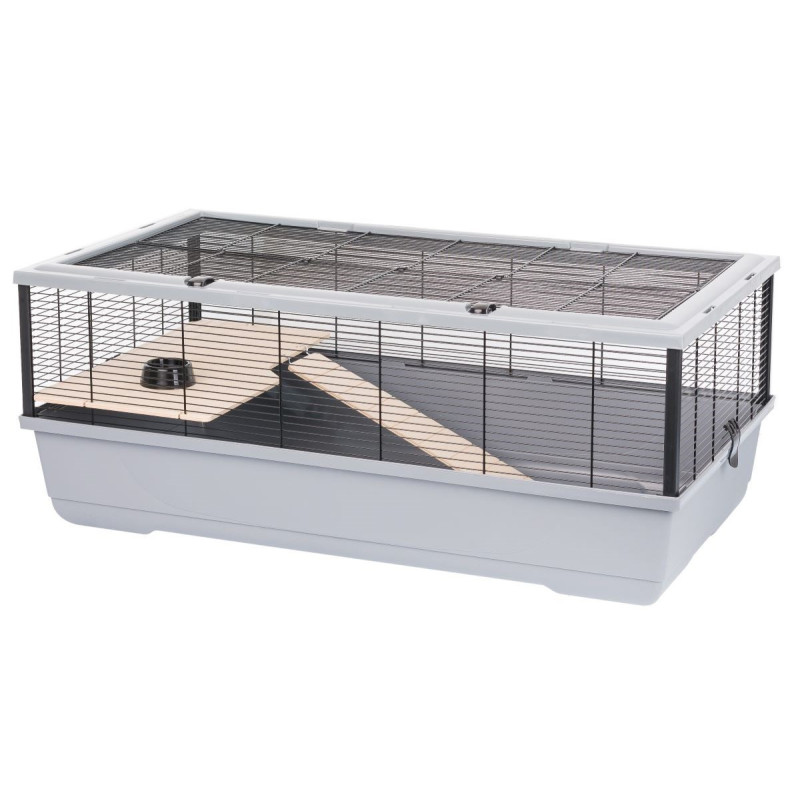 INTER-ZOO Bernie Wood grey - cage for rodents - 100 x 54 x 39cm