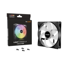 be quiet! LIGHT WINGS LX 140mm PWM Computer case Fan 14 cm Black 1 pc(s)