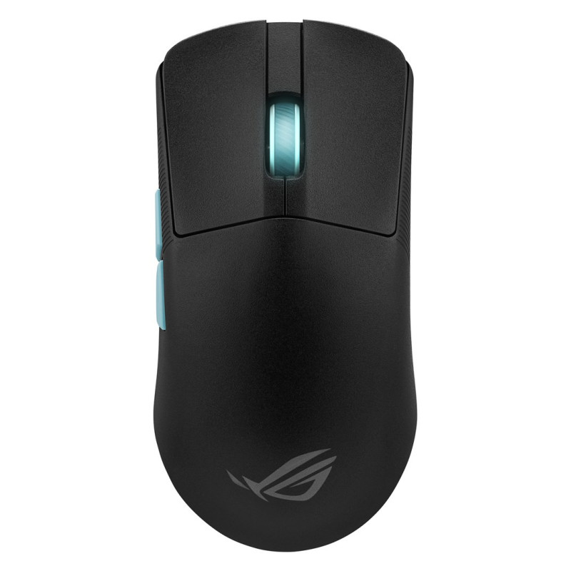 ASUS ROG Harpe Ace Aim Lab Edition pelė žaidimams Ambidextrous RF Wireless + Bluetooth + USB Type-A Optical 36000 DPI