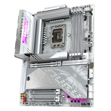 GIGABYTE Z890 AORUS ELITE X ICE pagrindinė plokštė – Palaiko Intel Core Ultra (Series 2) CPU, 16+1+2 fazių VRM, iki 9500