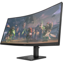 HP 34 colių WQHD 165 Hz lenktas žaidimų monitorius OMEN – OMEN 34c